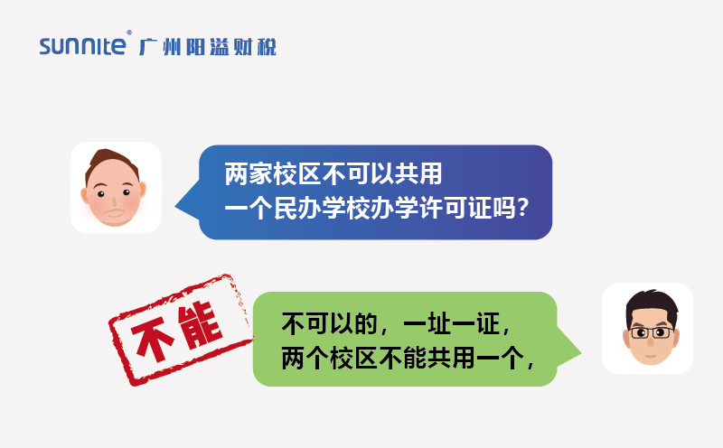 辦學(xué)許可證可以共用嗎